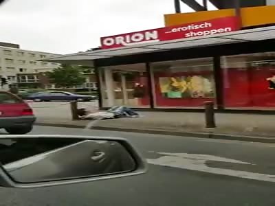 man masturbate in front of the orion store