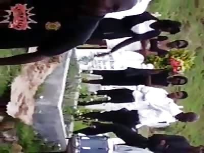 ape lady drunk at a funeral