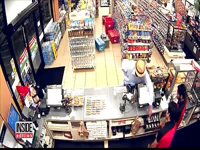 man Robbed Convenience Store With One Finger