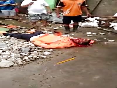 chocking on he's own blood in this Gruesome Video of Man Dying on Camera 