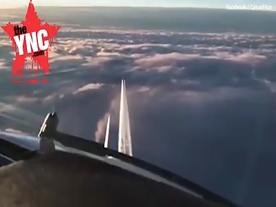UFO Appears During Fighter Jet Intercept Of Airline 