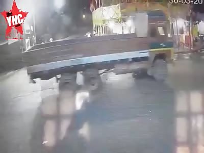 two youths get crushed by a truck 