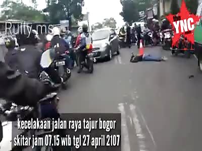 heavy traffic takes the life of a youth 