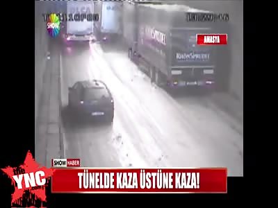 2 die under a motorway tunnel