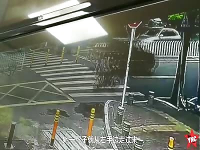 the Chinese zebra crossing were most do not make it alive