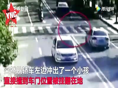 girl aged 3 is run over by zebra crossing 