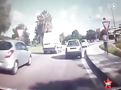 motorcyclist in Ibiza gets crushed by car