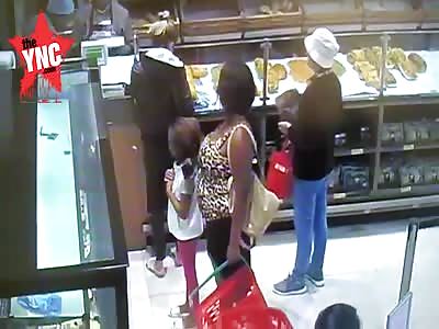  girl forced to pickpocket from handbags at  south african store