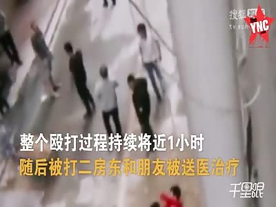 landlords beaten up in  Guangdong