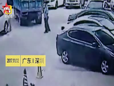  hotel security Ambassador gets crushed in Shenzhen