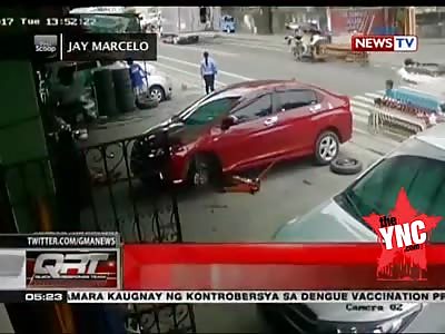  Collision of 2 motorcycles in Marikina