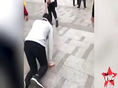 WTF! cheating husband suffers  with humiliation by his wife in  Chongqing