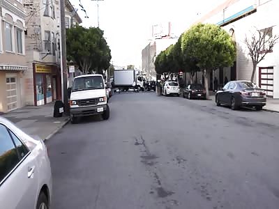 Russian man crushed by truck  in San Francisco
