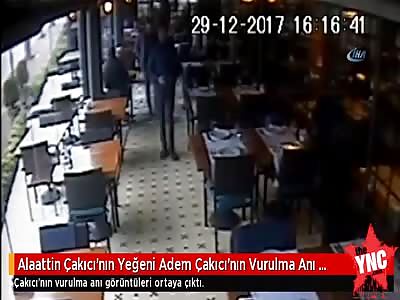 man was shot 5 times in Turkey over a row