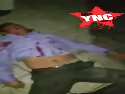 Iranian shot dead by  a Ali Khamenei henchman in the the Iran protests 