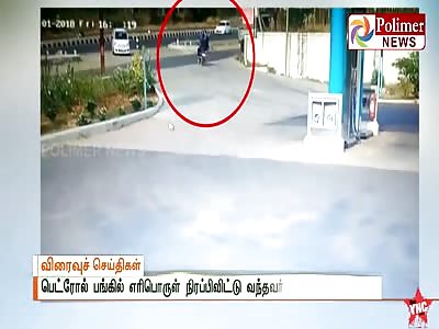  College Student dies in road accident in Coimbatore