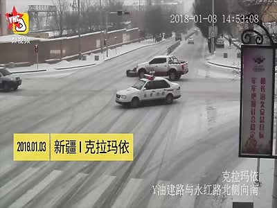 motorcycle accident in Xinjiang