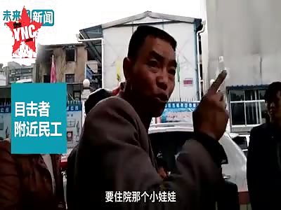 migrant workers  found a boy who was brutally beaten by his family in  Guiyang