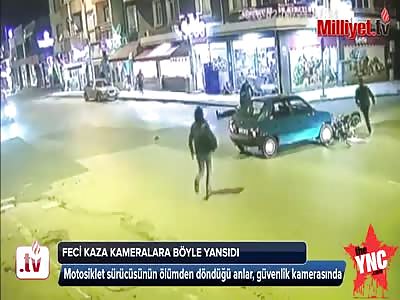 accident in Serdivan district,Turkey