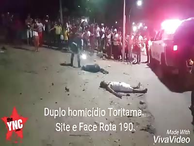 two shot dead  in Toritama, Pernambuco 