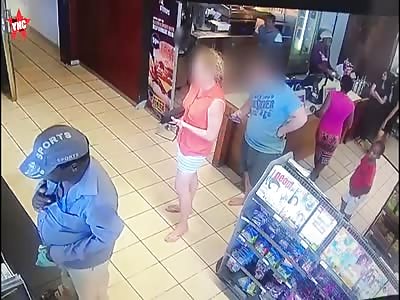 in South Africa man tried to take video of a womans cunt