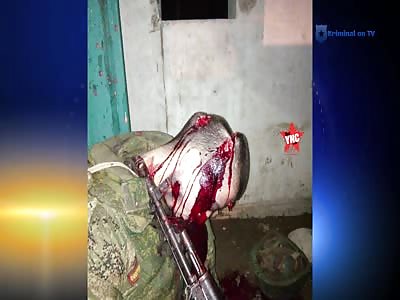 [images] A serviceman of the Russian Federation shot himself in Abkhazia 