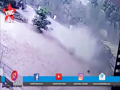 youths get crushed by a truck  in Vennuru near Mangalore