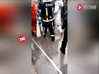 12-year-old girl falls of a building in Jiangxi 