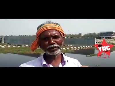 elderly finds a body in Gomti river
