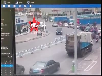 nice accident in Guangxi 