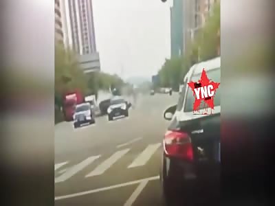 zebra crossing accident in Guangdong