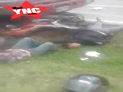 youth killed when there bike collided with a truck in  bogota