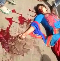 girl shot dead in shahjahanpur by-Bike-borne youths