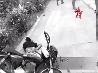 in the Philippines  Two men in a motorcycle accident in Zarraga were injured 