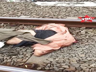 Suicide at Kebayoran Train Station