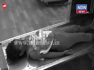 7 year old slipped out of the train and died on the spot on the Narayanidri Express