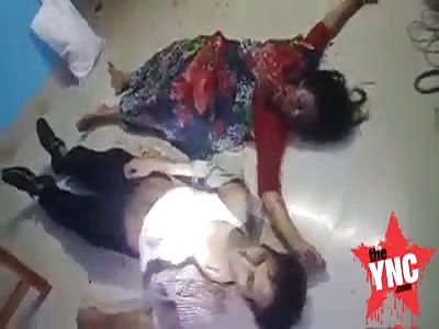 woman and man killed  in Jhilatuli