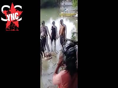 youth was found dead in a local river. in  Bataraguru Urban Village, Wolio Sub-district, Baubau City 