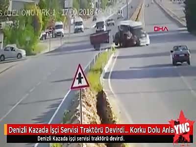 accident in Ã‡ivril district of Denizli,Turkey