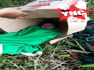  3 hours old dead baby boy Discovered by Residents in Dumai City 