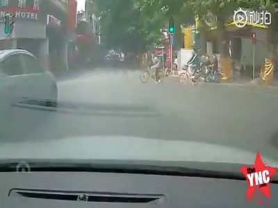 the best Chinese accident scam video of 2018