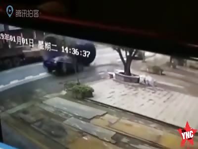 accident in Fujian Minqing 1 dead and  one was wounded