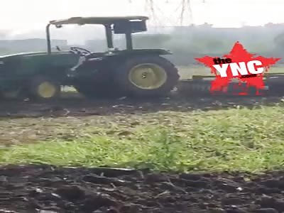  Punjabi stunt man live  tractor accident 