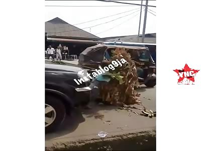 a 9 year old Boy flogs a masquerade that assaulted him in Calabar 