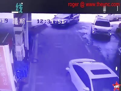 a stupid Chinese driver
