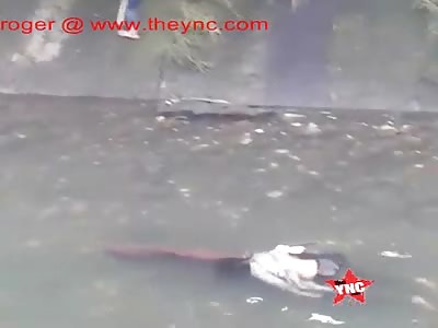 discovery of an unknown male body floating in the Citarum River in the Nanjing Village, Margaasih District