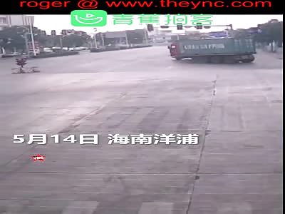 a stupid truck driver from Hainan