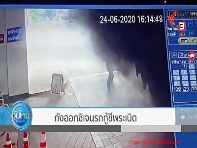 ambulance accident in Thailand 