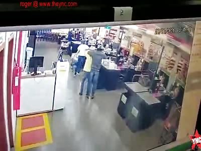 supermarket robbery in TriÃ¢ngulo Mineiro , Brazil