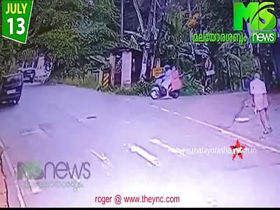 love couple accident in Punnappala,Porur, Kerala, India